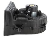 Hybrid/electric vehicle battery fan