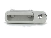 Loading door exterior handle