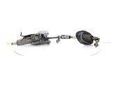 Steering wheel axle set