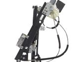 Front door window regulator with motor