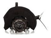 Front wheel hub spindle knuckle