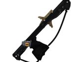 Front door window regulator with motor
