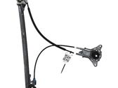 Front door window regulator with motor