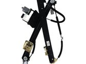 Front door window regulator with motor