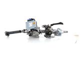 Steering wheel axle set