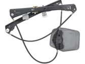 Front door window regulator with motor