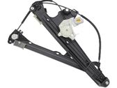 Front door window regulator with motor