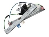 Front door window regulator with motor