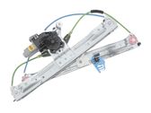Front door window regulator with motor