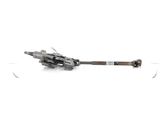 Steering wheel axle set