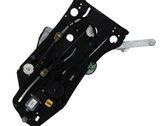Rear door window regulator with motor
