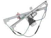 Front door window regulator with motor