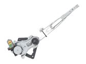 Front door window regulator with motor