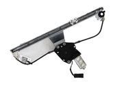 Front door window regulator with motor