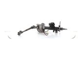 Steering wheel axle set