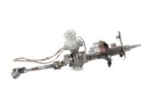 Steering wheel axle set