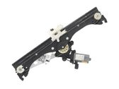 Front door window regulator with motor