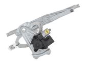 Front door window regulator with motor