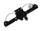 Front door window regulator with motor