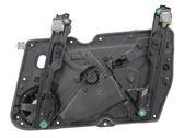 Front door window regulator with motor