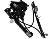 Front door window regulator with motor