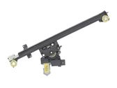 Front door window regulator with motor