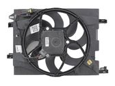 Electric radiator cooling fan