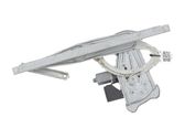 Front door window regulator with motor