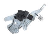Mécanisme lève-vitre de porte arrière avec moteur