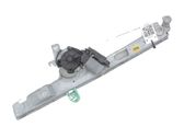 Front door window regulator with motor