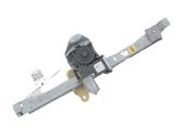 Front door window regulator with motor