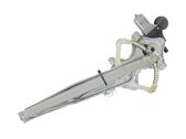 Front door window regulator with motor