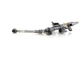Steering wheel axle set