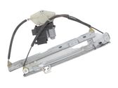 Front door window regulator with motor