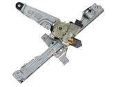 Front door window regulator with motor