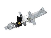 Rear door window regulator with motor