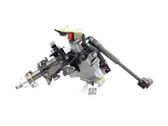 Steering wheel axle set