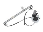 Front door window regulator with motor