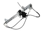 Front door window regulator with motor
