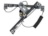 Front door window regulator with motor
