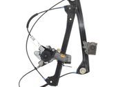 Front door window regulator with motor