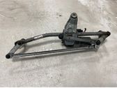Tringlerie et moteur d'essuie-glace avant