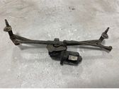 Front wiper linkage and motor