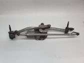Tringlerie et moteur d'essuie-glace avant