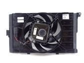 Radiator cooling fan shroud