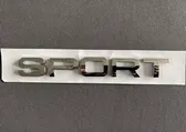 Manufacturers badge/model letters