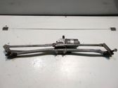 Front wiper linkage and motor