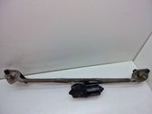 Front wiper linkage and motor