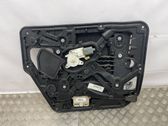 Sliding door window regulator with motor