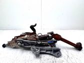 Steering wheel axle set
